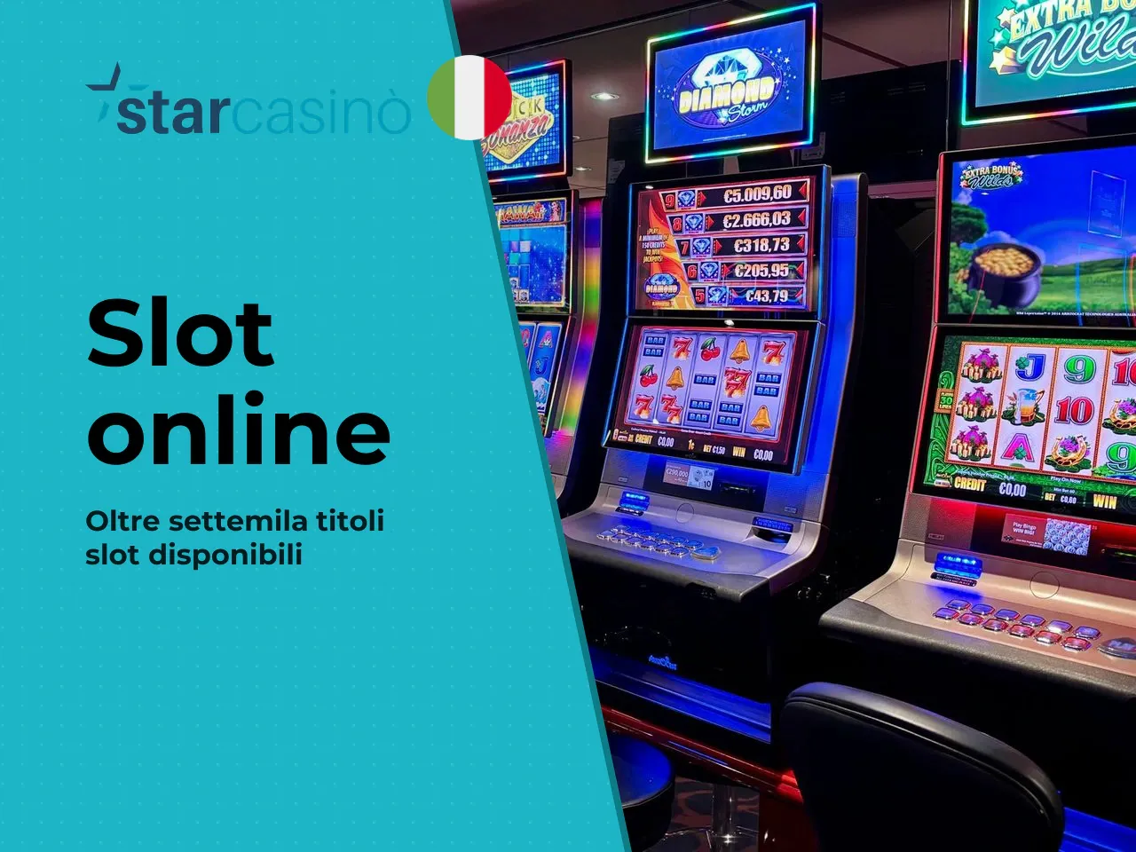 Slot machine, e slot e live